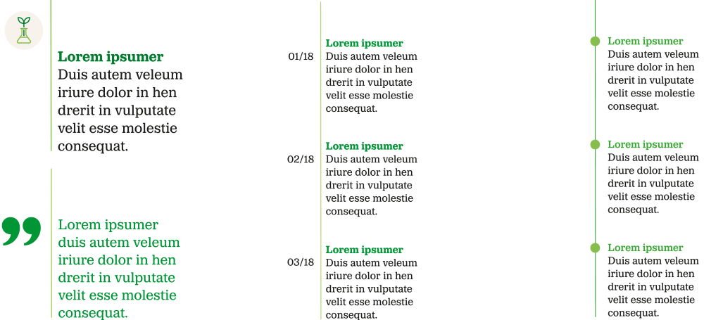 Verb Linjer Designelement | LM Identitetsmanual