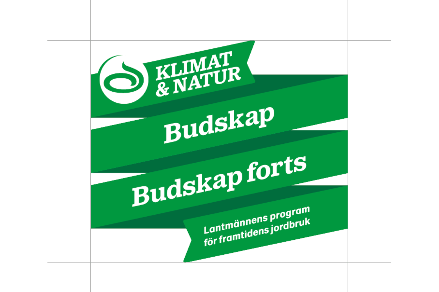 Logotyp med budskap | LM Identitetsmanual